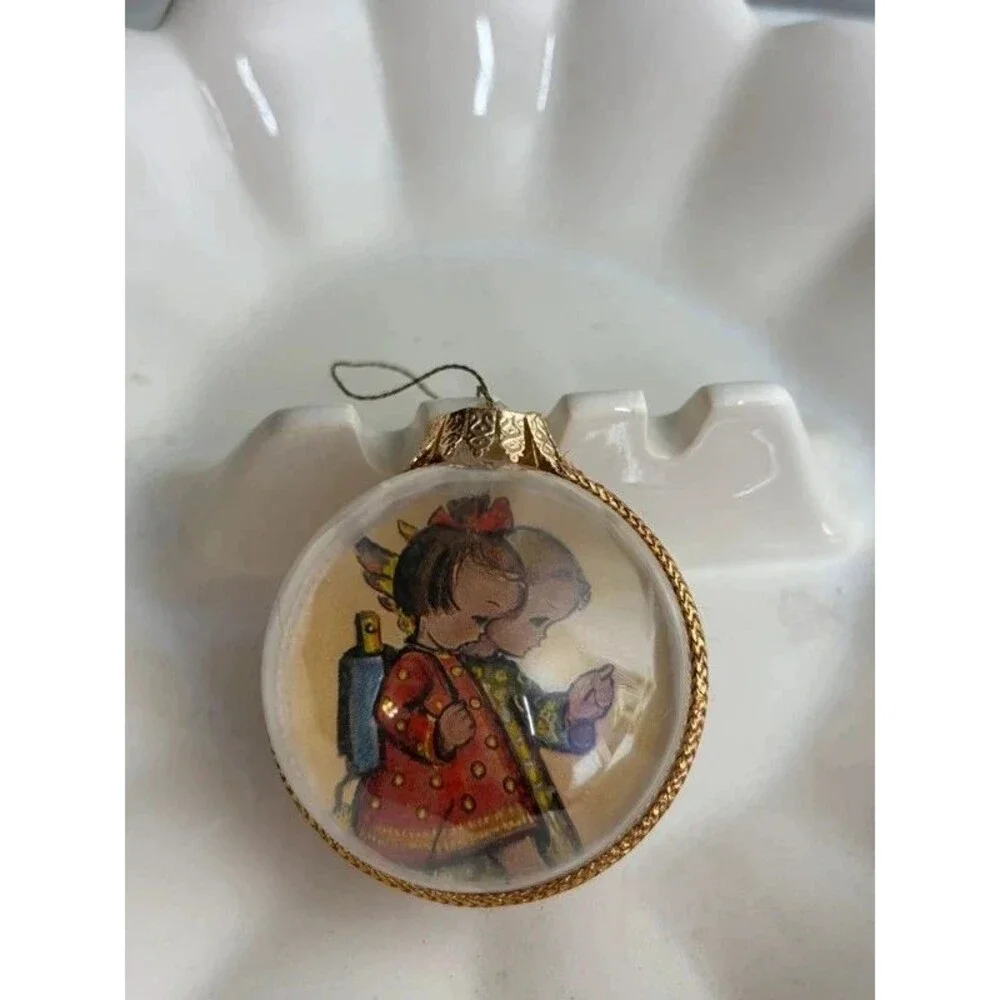 Vintage Hummel Ornaments Double-Sided